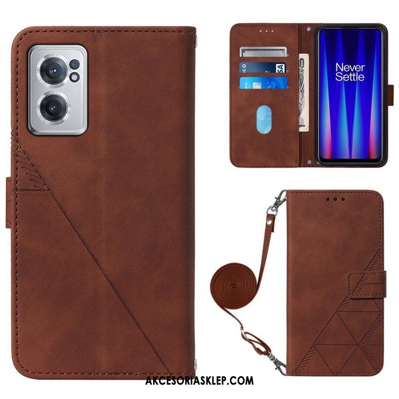 Etui Folio do OnePlus Nord CE 2 5G Torebka Yb Imecrinting