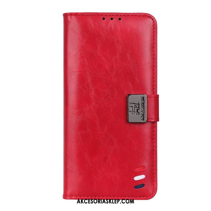 Etui Folio do OnePlus Nord CE 2 5G Trójkolorowy Kazneh