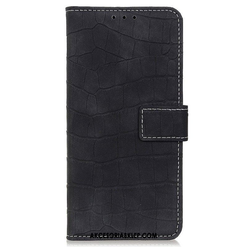 Etui Folio do OnePlus Nord CE 2 Lite 5G Krokodyl