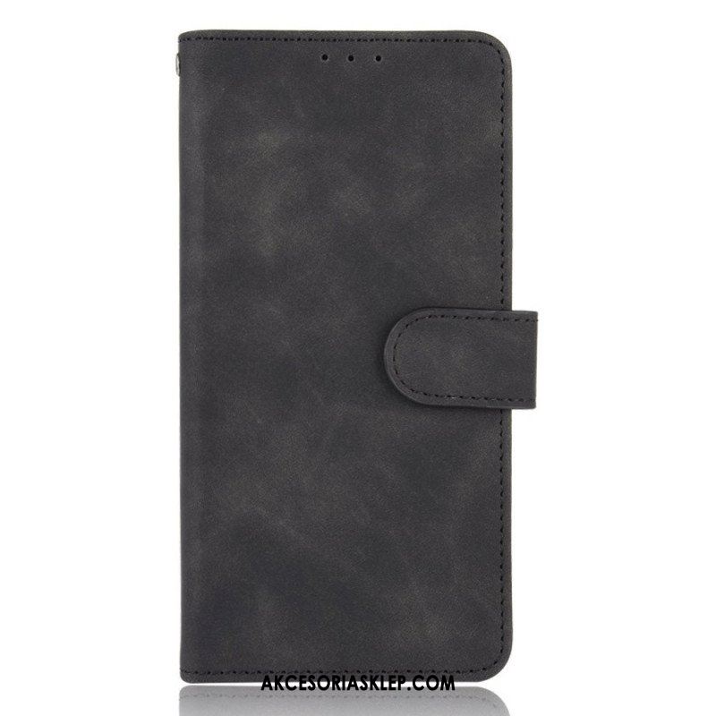 Etui Folio do Oppo A74 4G Kolorowy Dotyk Skóry