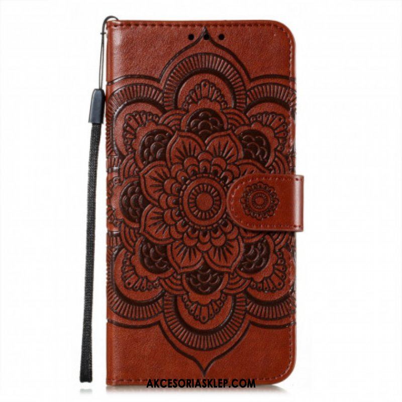 Etui Folio do Poco M3 Pełna Mandala