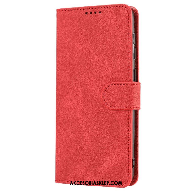 Etui Folio do Poco X4 Pro 5G Skórzany Styl Z Paskiem