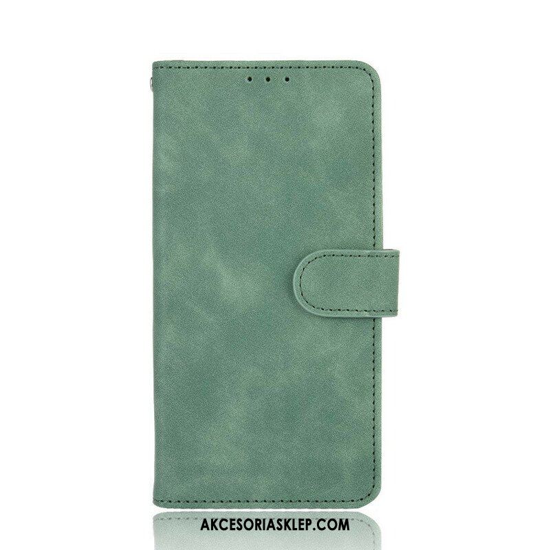 Etui Folio do Samsung Galaxy M12 / A12 Dotyk Skóry