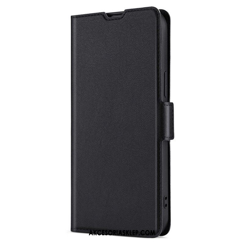 Etui Folio do Samsung Galaxy M13 Bardzo Cienka Sztuczna Skóra