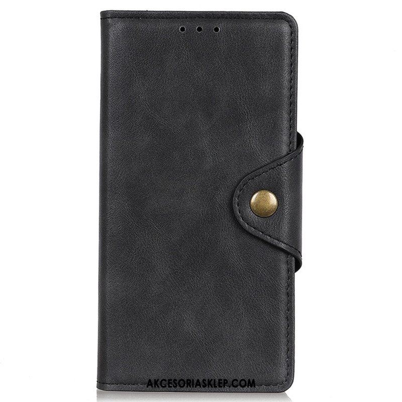 Etui Folio do Samsung Galaxy M23 5G Przycisk Magnetyczny