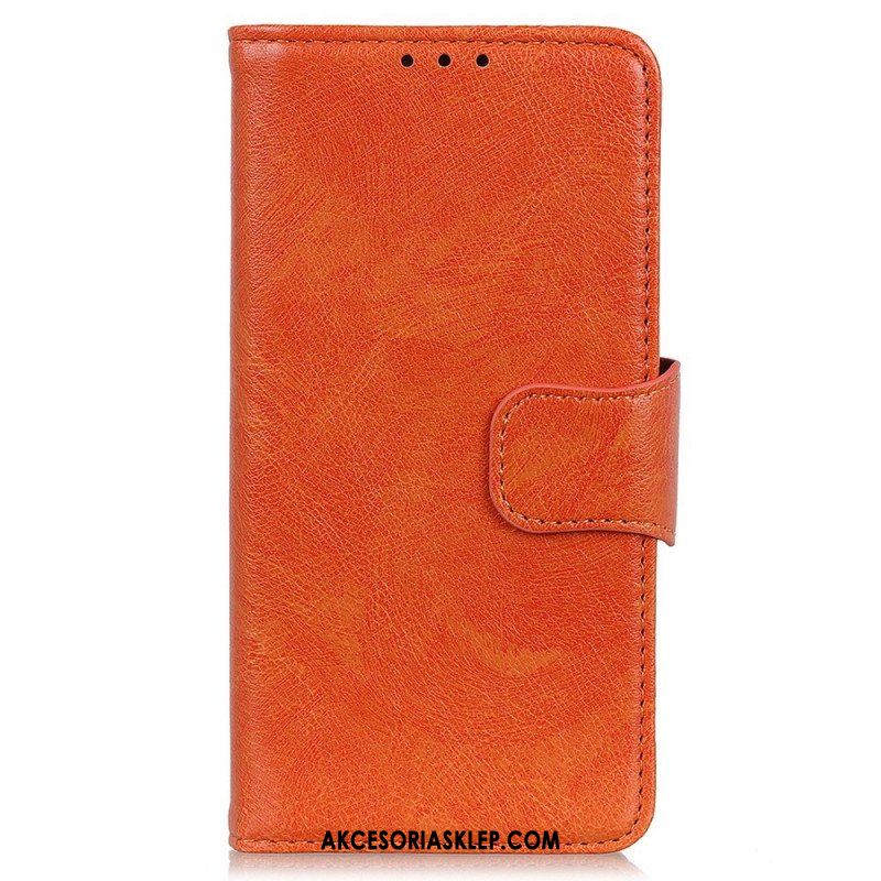 Etui Folio do Samsung Galaxy M33 5G Prawdziwa Skóra Nappa