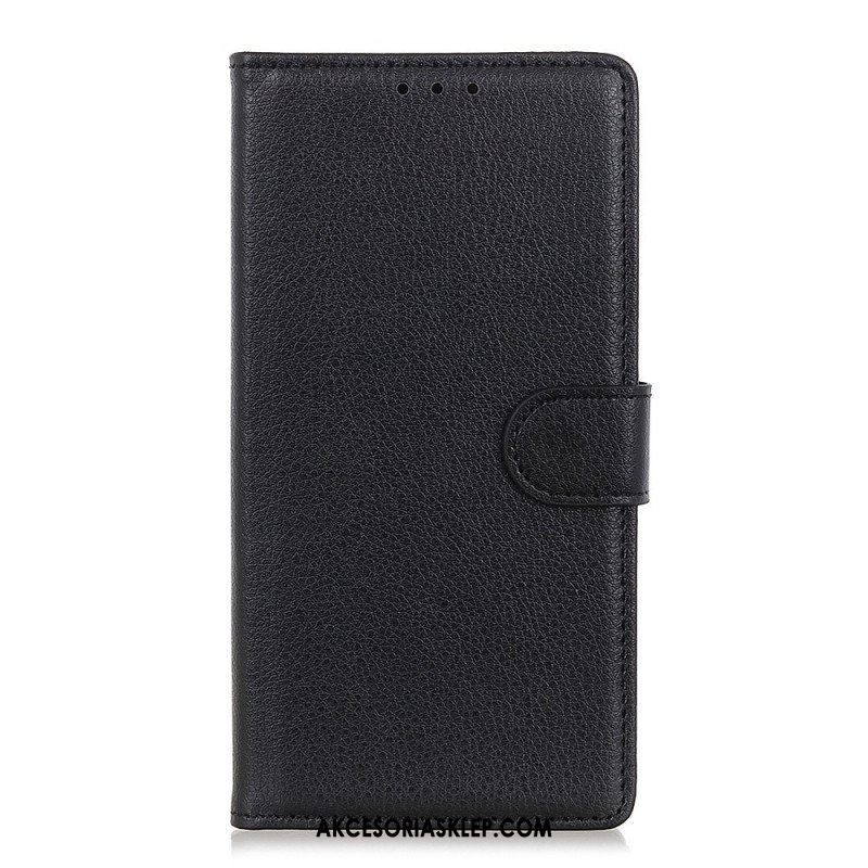 Etui Folio do Samsung Galaxy M33 5G Tradycyjna Sztuczna Skóra