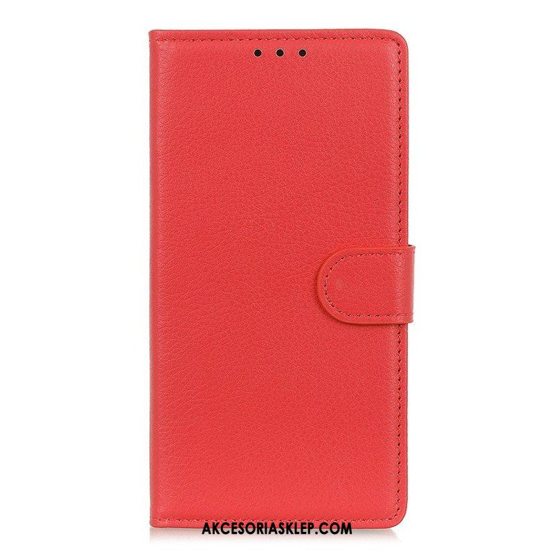 Etui Folio do Samsung Galaxy M33 5G Tradycyjna Sztuczna Skóra