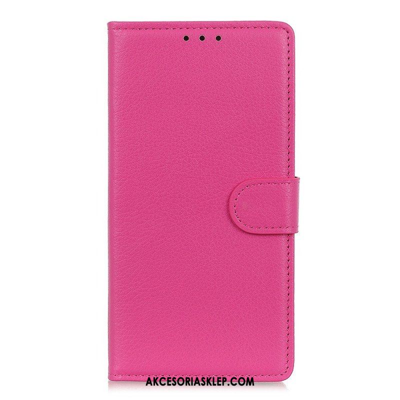 Etui Folio do Samsung Galaxy M33 5G Tradycyjna Sztuczna Skóra