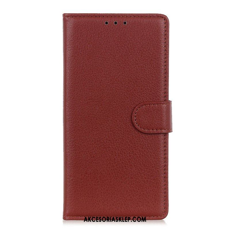 Etui Folio do Samsung Galaxy M33 5G Tradycyjna Sztuczna Skóra