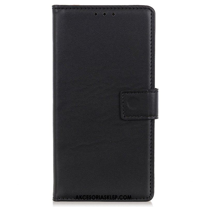 Etui Folio do Samsung Galaxy S23 5G Stylizacja Skóry