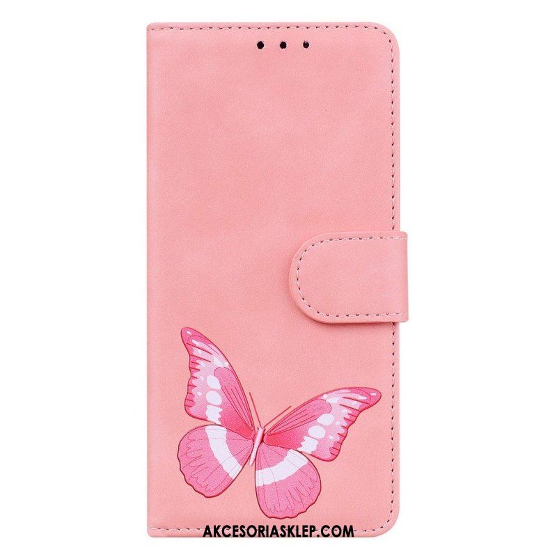 Etui Folio do Samsung Galaxy S23 Ultra 5G Motyl