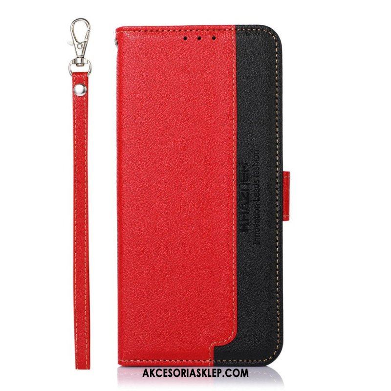 Etui Folio do Sony Xperia 1 IV Rfid W Stylu Liczi