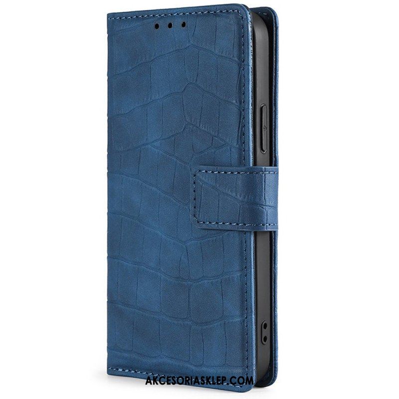 Etui Folio do Sony Xperia 1 IV Styl Krokodyla