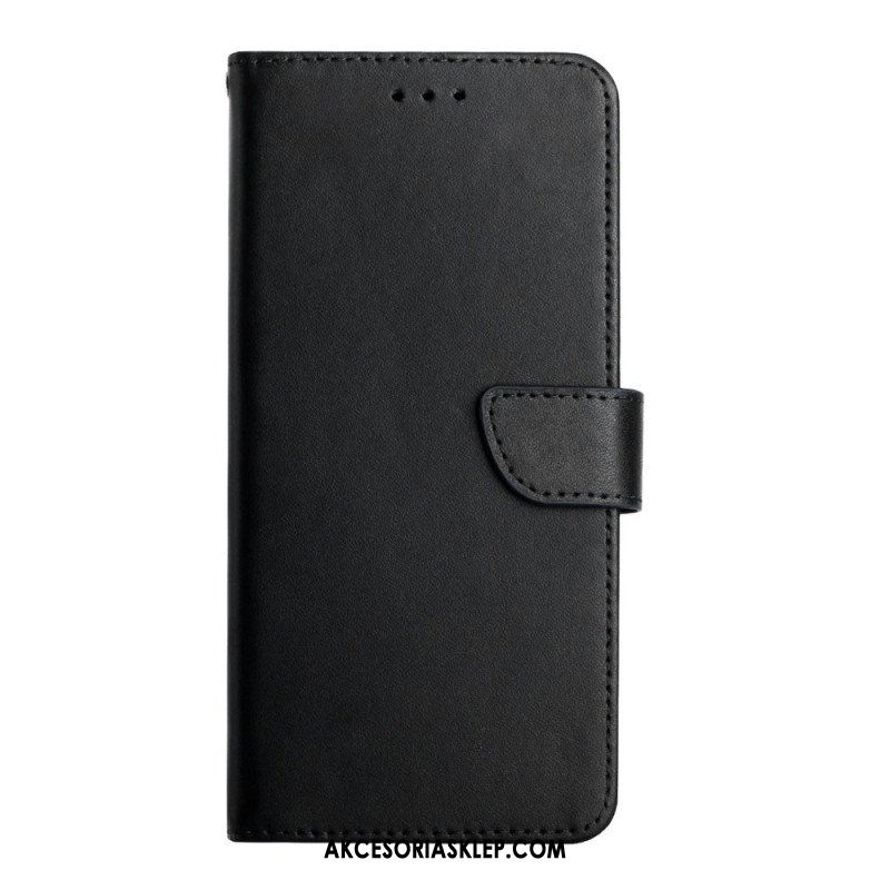 Etui Folio do Xiaomi 13 Lite Prawdziwa Skóra Nappa