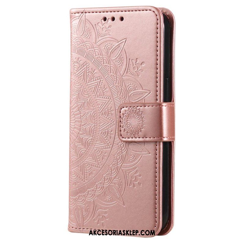 Etui Folio do Xiaomi 13 Mandala Sun Ze Smyczą