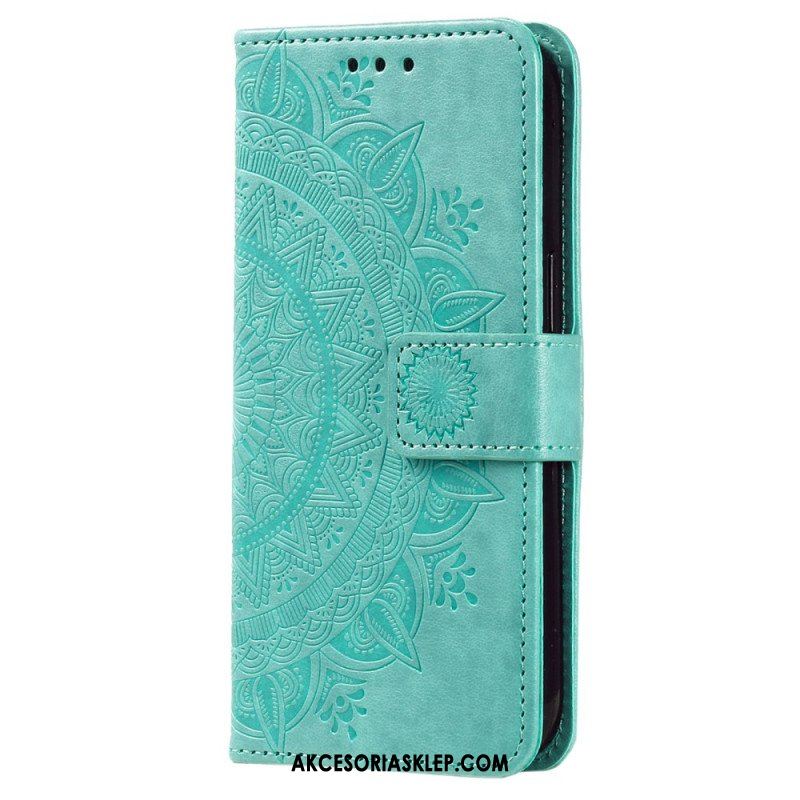 Etui Folio do Xiaomi 13 Mandala Sun Ze Smyczą