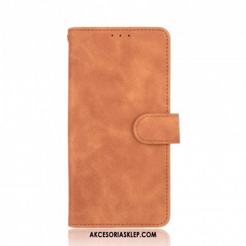 Etui Folio do Xiaomi Redmi Note 10 / 10S Dotyk Skóry