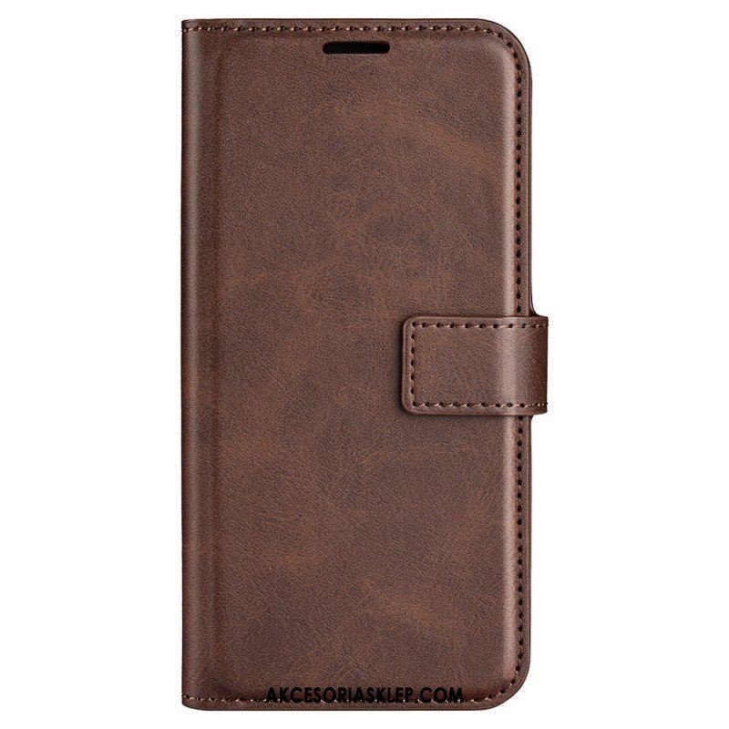 Etui Folio do Xiaomi Redmi Note 11 / 11S Efekt Skóry W Stylu Retro