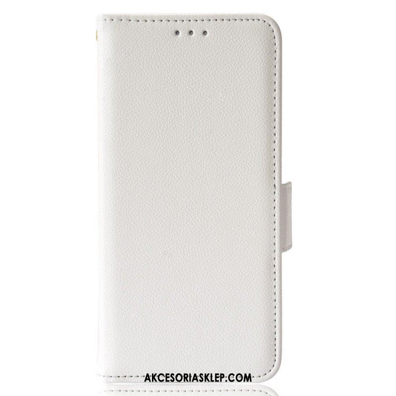 Etui Folio do Xiaomi Redmi Note 11 / 11S Tekstura Liczi