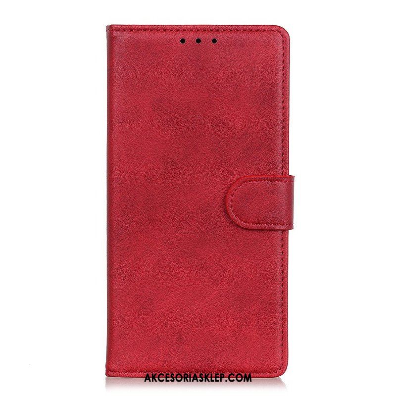 Etui Folio do Xiaomi Redmi Note 11 Pro / 11 Pro 5G Retro Matowy Efekt Skóry