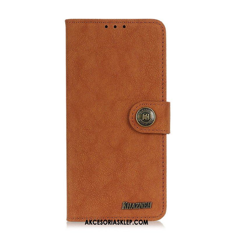 Etui Folio do Xiaomi Redmi Note 11 Pro Plus 5G Dwoina Khazneh W Stylu Retro