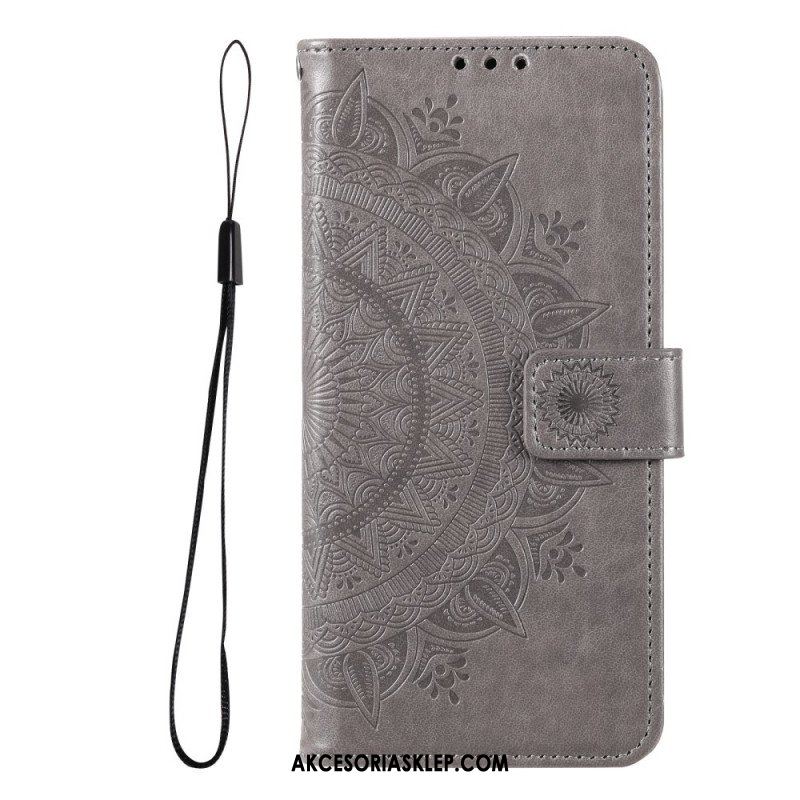 Etui Folio do Xiaomi Redmi Note 11 Pro Plus 5G Mandala Słońca