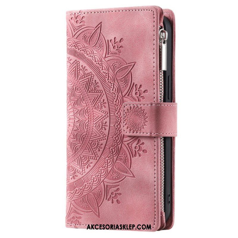 Etui Folio do Xiaomi Redmi Note 12 4G Z Torebką Mandala