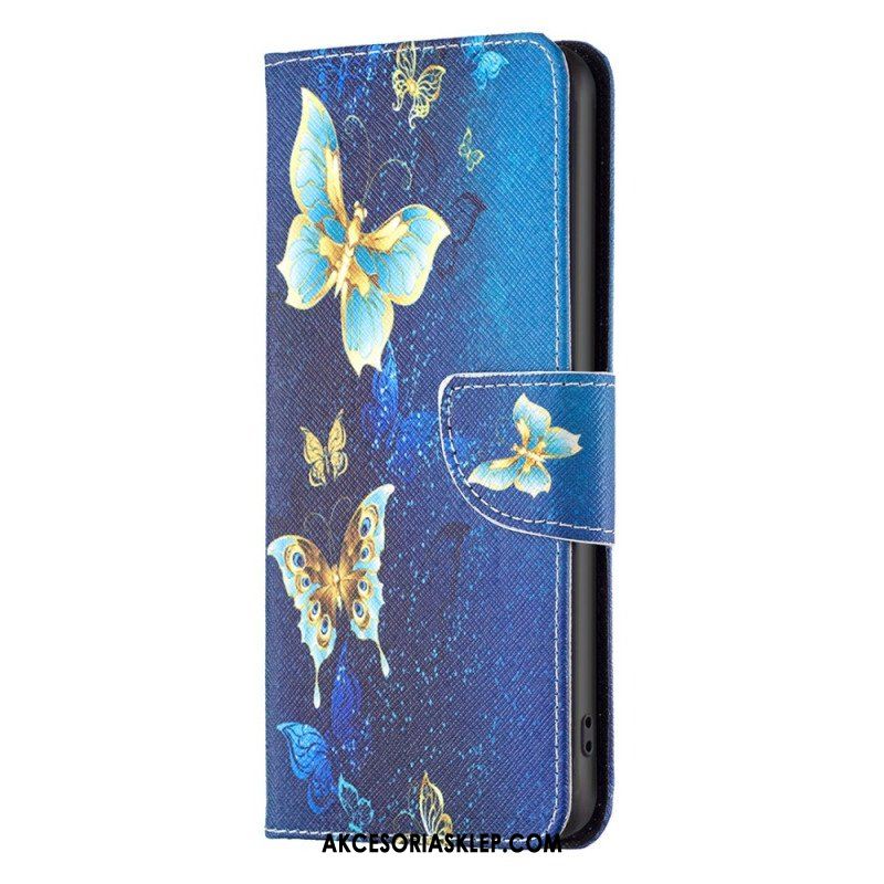 Etui Folio do Xiaomi Redmi Note 12 5G Motyle