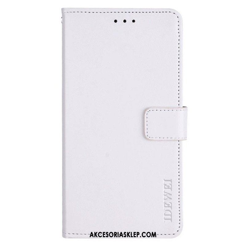 Etui Folio do Xiaomi Redmi Note 12 Pro Imitacja Skóry Idewei