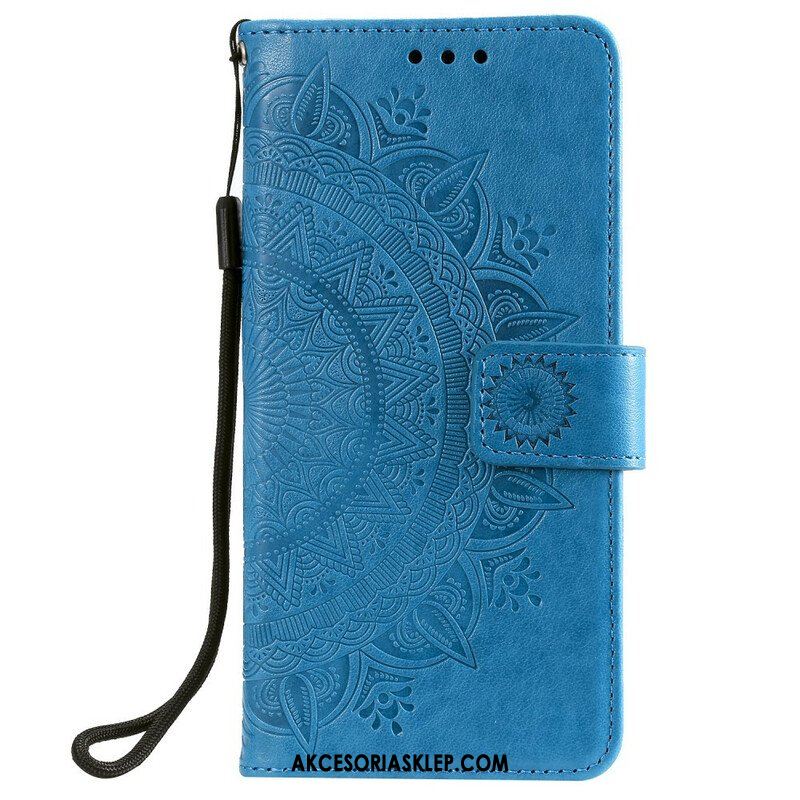 Etui Folio do iPhone 13 Pro Max Mandala Słońca