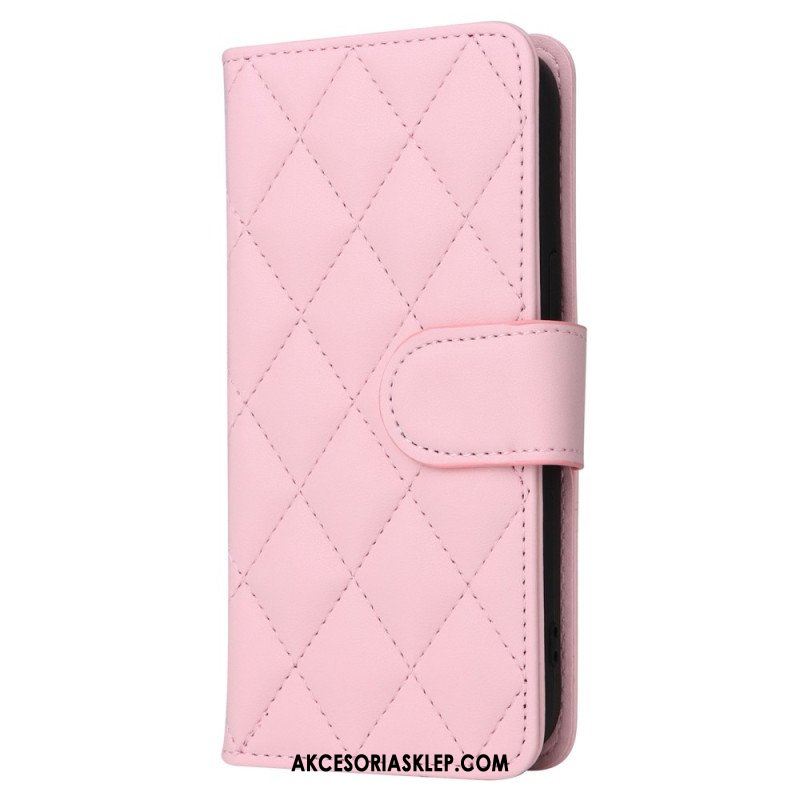 Etui Folio do iPhone 14 Pikowany Styl