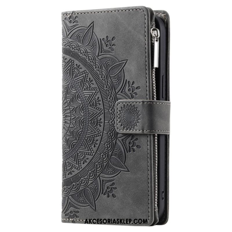 Etui Folio iPhone 16 Plus Portfel Z Mandalą Etui Ochronne