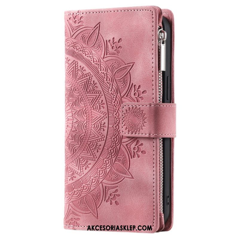 Etui Folio iPhone 16 Plus Portfel Z Mandalą Etui Ochronne