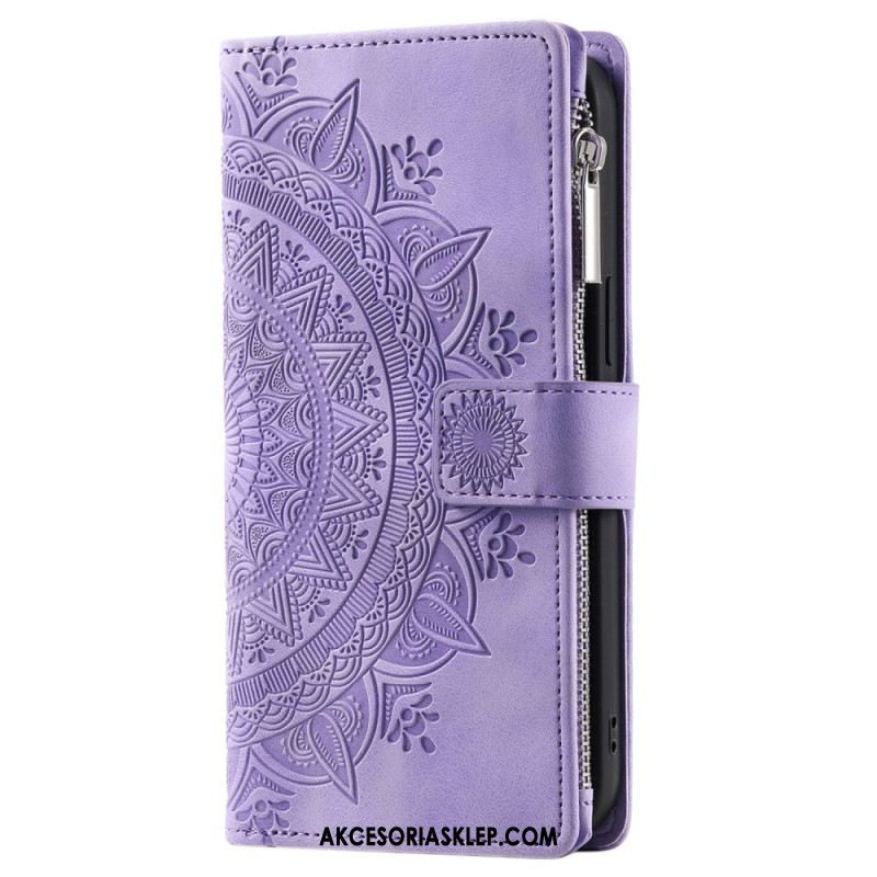 Etui Folio iPhone 16 Plus Portfel Z Mandalą Etui Ochronne