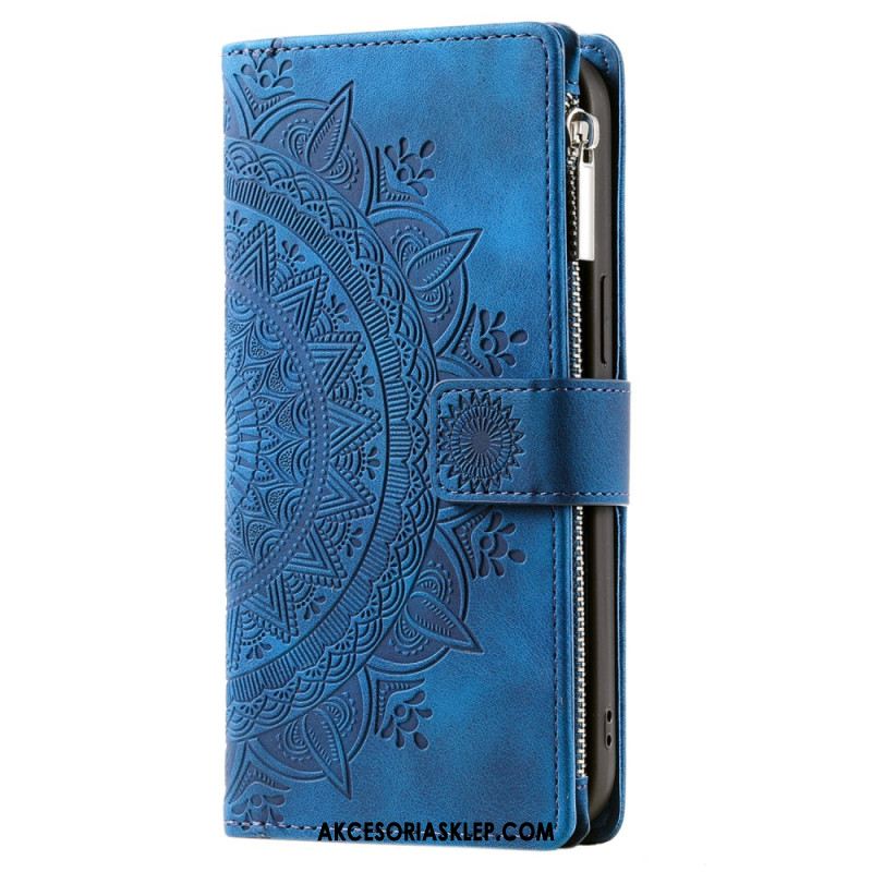 Etui Folio iPhone 16 Plus Portfel Z Mandalą Etui Ochronne