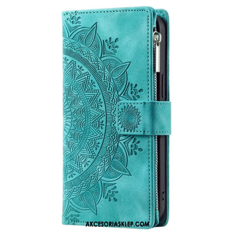 Etui Folio iPhone 16 Plus Portfel Z Mandalą Etui Ochronne