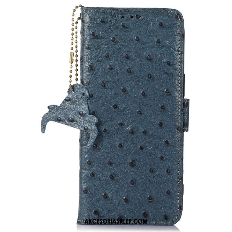 Etui Folio iPhone 16 Pro Max Skóra Teksturowana Premium