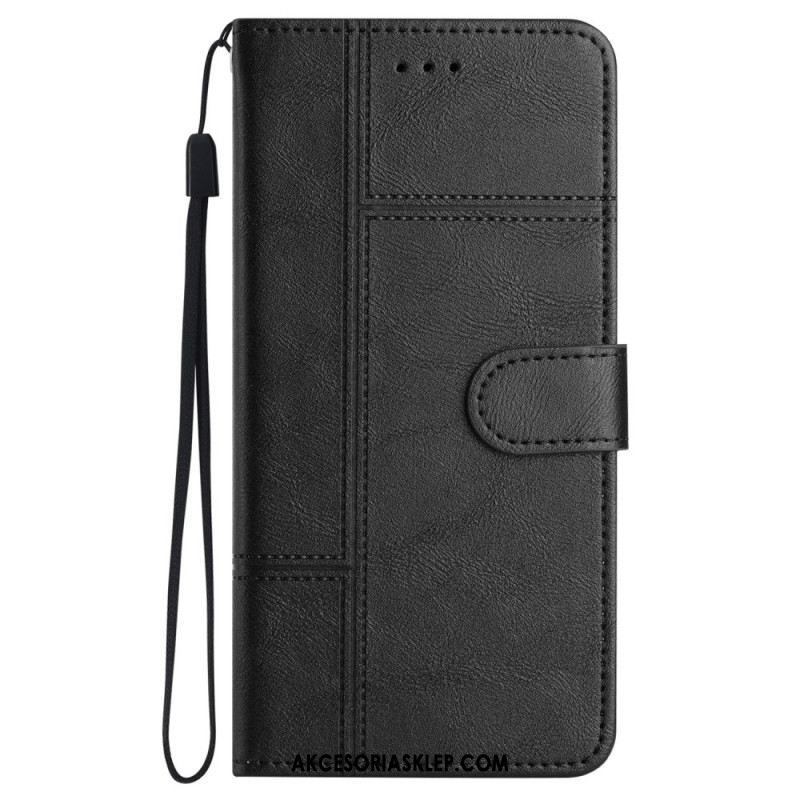 Etui Folio iPhone 16 Styl Biznesowy