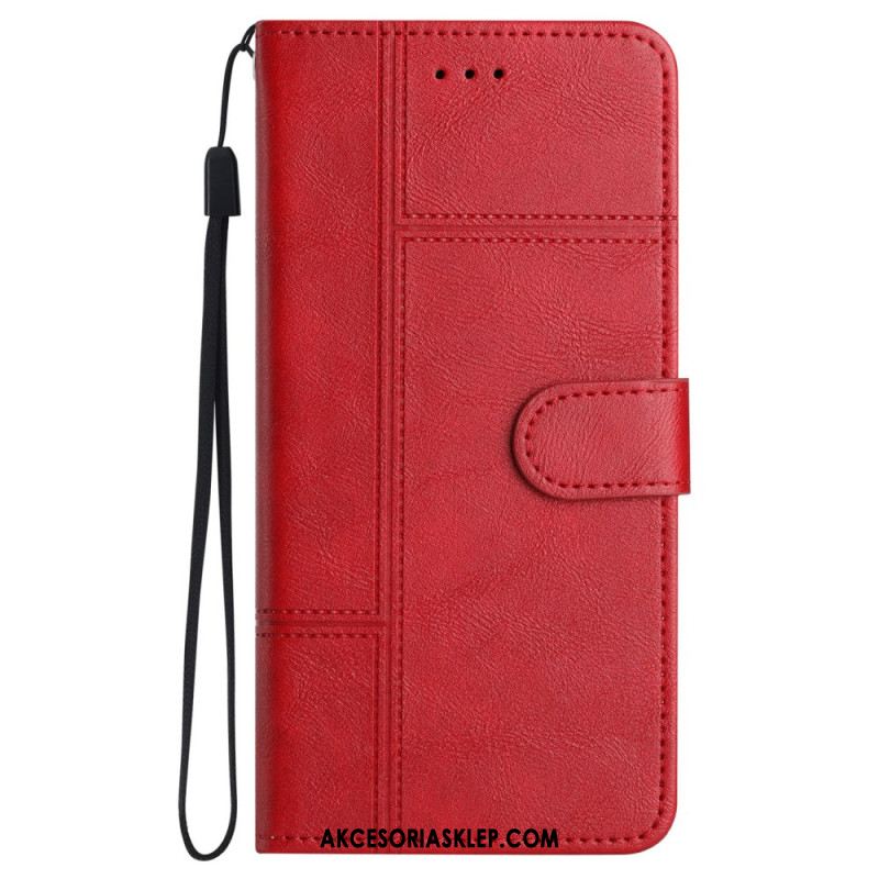 Etui Folio iPhone 16 Styl Biznesowy