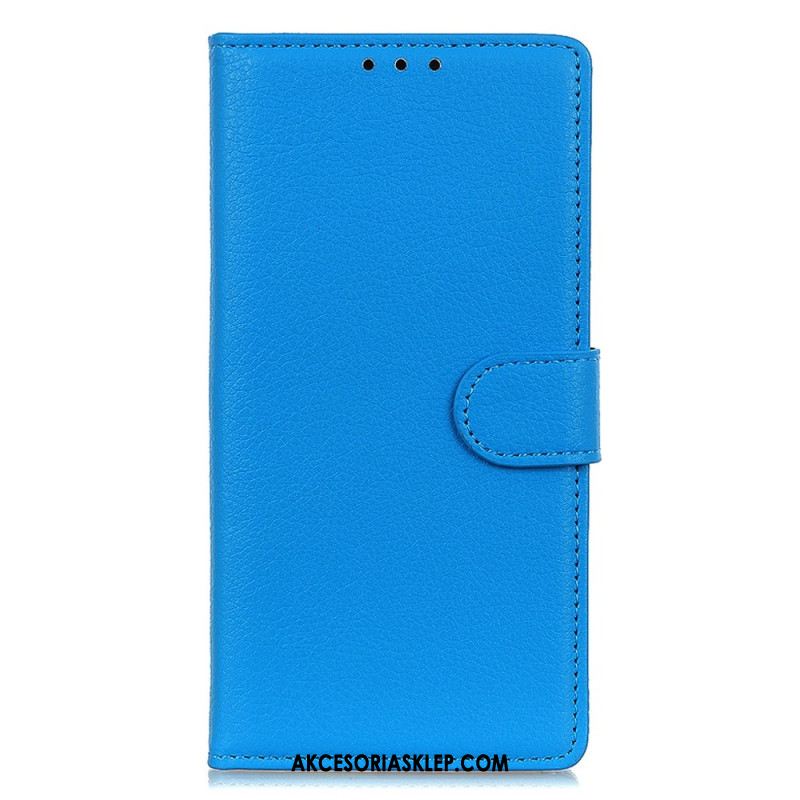 Etui Folio iPhone 16 Tradycyjna Sztuczna Skóra Etui Ochronne