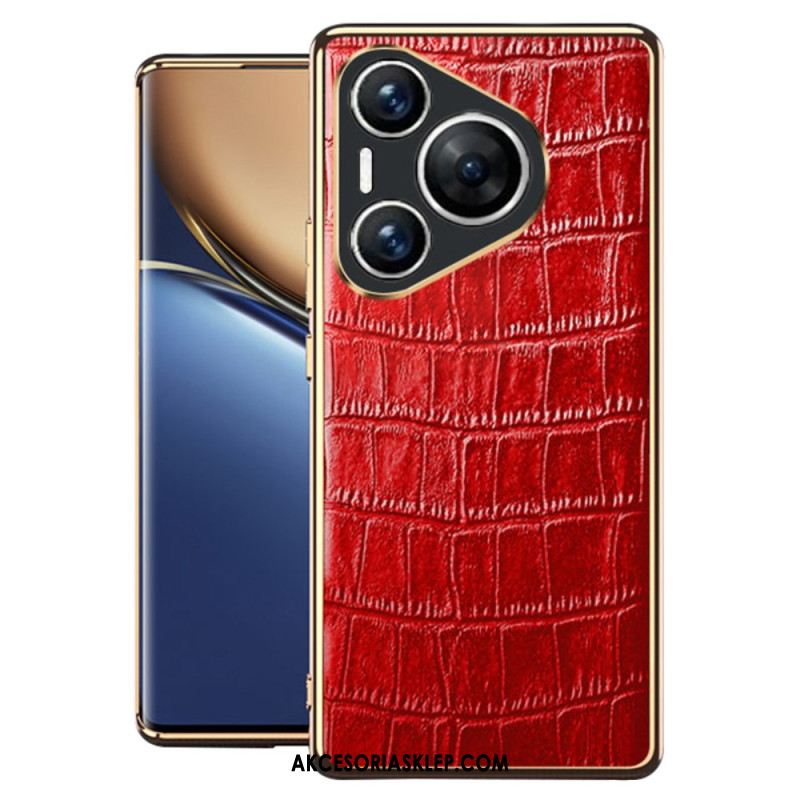 Etui Huawei Pura 70 Pro Styl Krokodyla