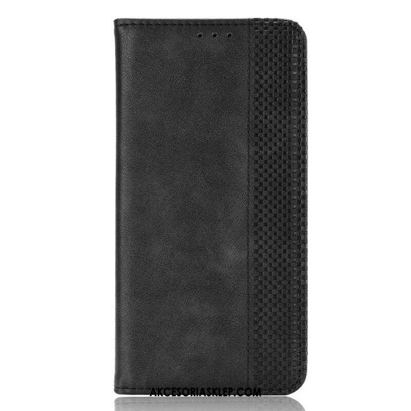 Etui Na Telefon do Oppo A16 / A16s Etui Folio Stylizowany Efekt Skóry W Stylu Vintage