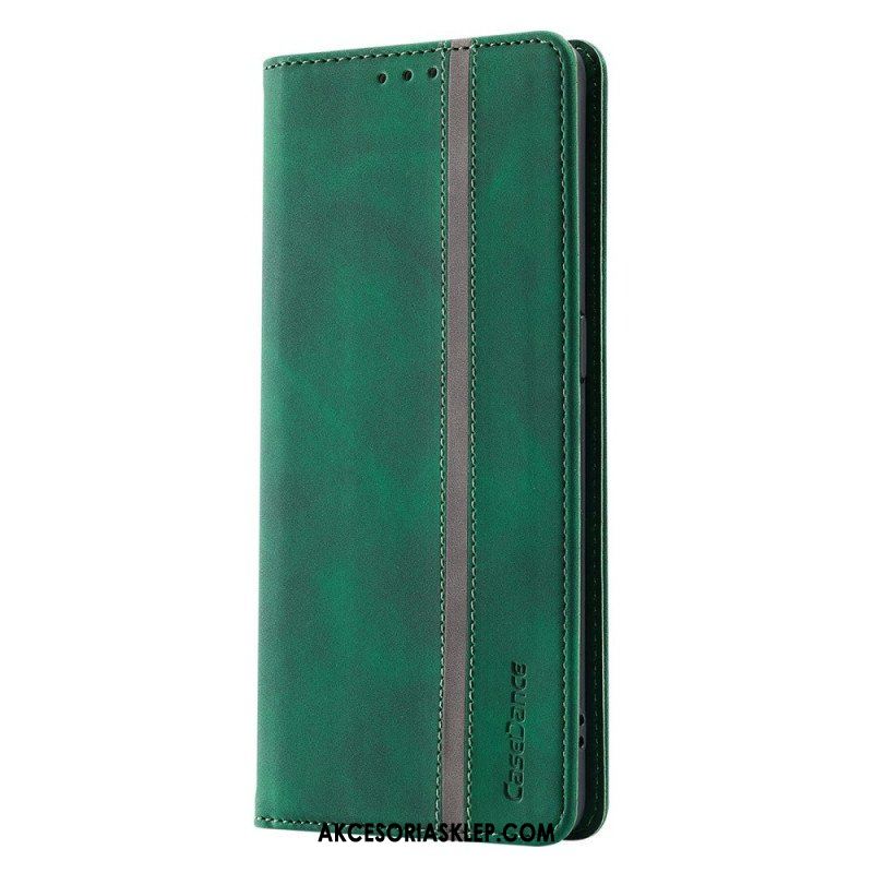 Etui Na Telefon do Oppo Find X5 Pro Etui Folio Casedance Ze Sztucznej Skóry