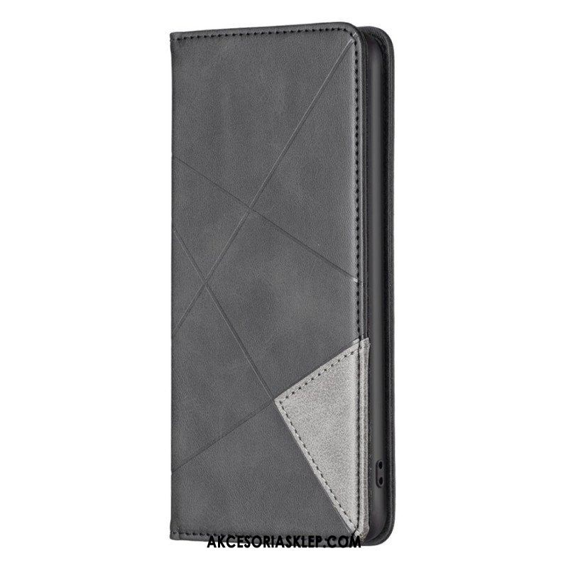 Etui Na Telefon do Realme GT Neo 3 Etui Folio Linie Geometryczne