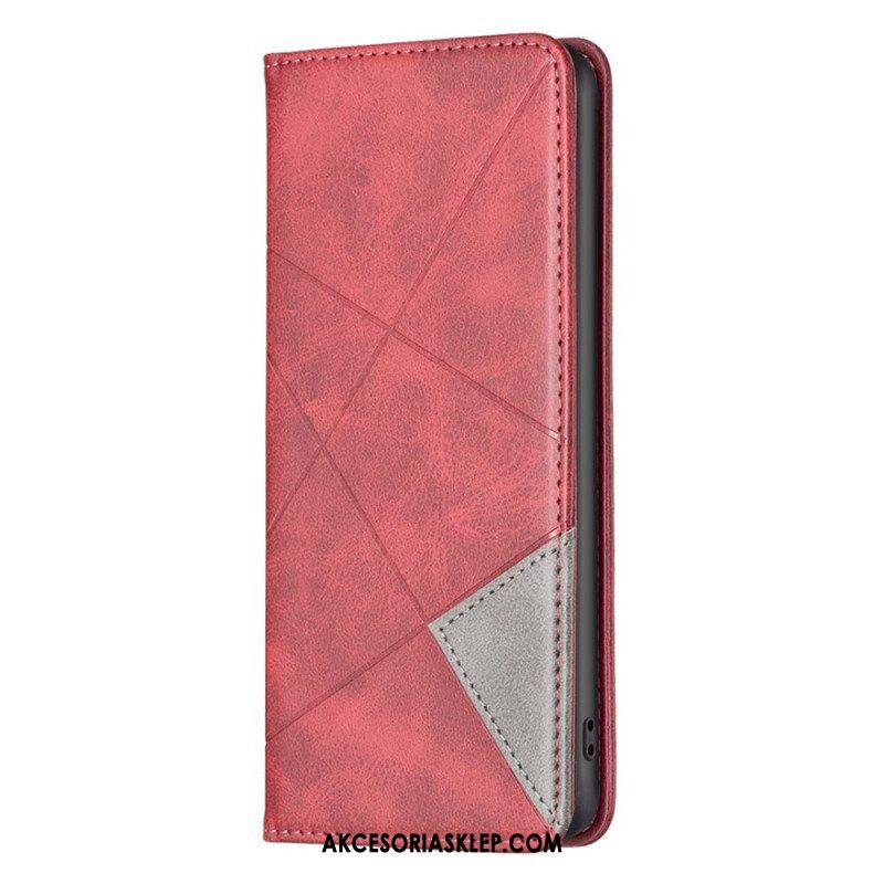 Etui Na Telefon do Realme GT Neo 3 Etui Folio Linie Geometryczne