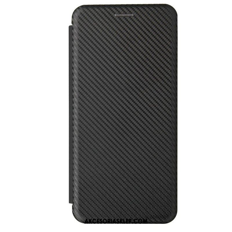 Etui Na Telefon do Samsung Galaxy M12 / A12 Etui Folio /włókno Węglowe