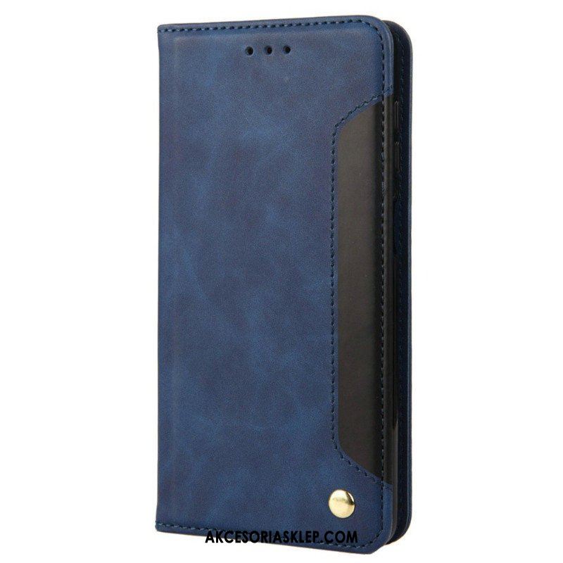 Etui Na Telefon do Samsung Galaxy M23 5G Etui Folio Podpis Dwukolorowy