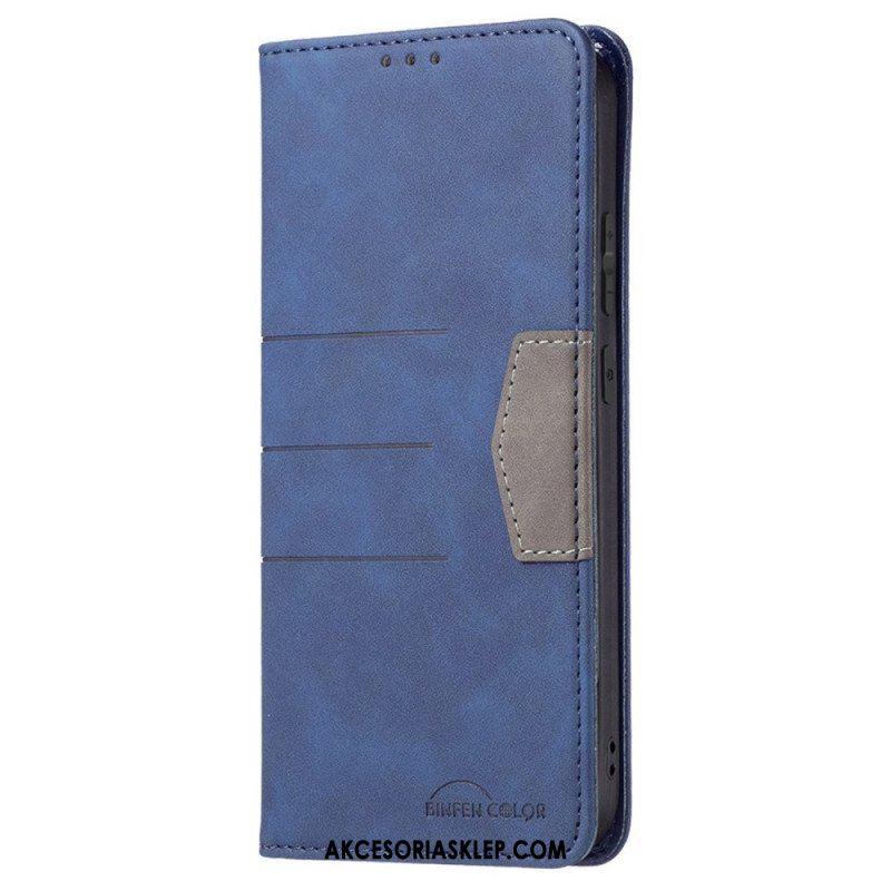 Etui Na Telefon do Samsung Galaxy M53 5G Etui Folio Kolor Binfena