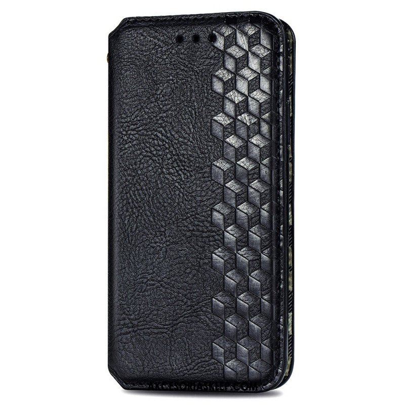 Etui Na Telefon do Samsung Galaxy M53 5G Etui Folio Wzór Z Efektem Skóry